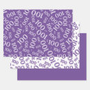 Search for 100th birthday wrapping paper 100 years old