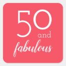 Search for 50th birthday designs stickers Typography