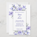 Search for periwinkle and purple wedding invitations Summer
