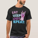 Search for birthday llama tshirts Eat