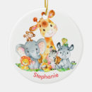 Search for pink elephant christmas tree decorations Jungle