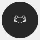 Search for skeleton hand stickers Goth valentine