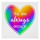Search for you are enough posters Uplifting
