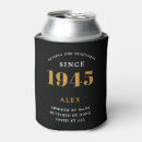 Search for 80th birthday can coolers 80 years old