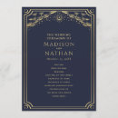 Search for navy and gold wedding programs Stars