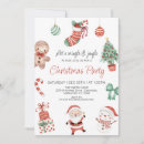 Search for snowman seasonal invitations Candy cane