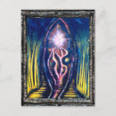 Search for celestial postcards Universe