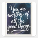 Search for good things stickers Motivational