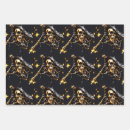 Search for jolly wrapping paper Skeleton