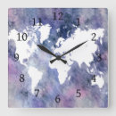 Search for world clocks Continents