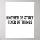 Search for fixer posters Knower of stuff