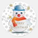 Search for round snowman stickers Adorable