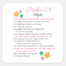 Search for psalm 23 stickers Bible verse