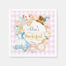 Search for tea party napkins Mad hatter