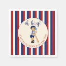 Search for red white and blue napkins Boy