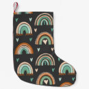 Search for boho christmas stockings Rainbow