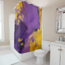 Search for purple and gold shower curtains Abstract