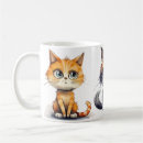 Search for cartoon cat design mugs Feline