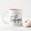 Search for newly engaged mugs Engagement