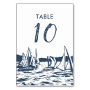 Search for nautical table cards Navy blue