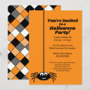 Search for modern halloween invitations Spiders