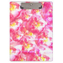 Search for pink clipboards Floral pattern