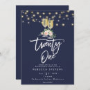 Search for rustic 21st birthday invitations String lights