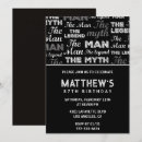 Search for man myth legend invitations Modern