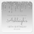 Search for 18th birthday party stickers Elegant