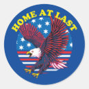 Search for welcome home stickers Usa flag