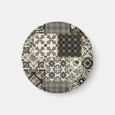 Search for mosaic pattern magnets Illustration