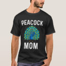Search for peacock feather tshirts Peafowl