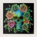 Search for flower skull puzzles Floral