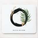 Search for letter a monogram mousepads Watercolor
