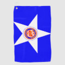 Search for texas flag golf towels Blue