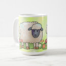 Search for cartoon sheep mugs White