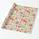 Search for joy christmas wrapping paper Santa