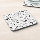 Search for black and white marble coasters Granite