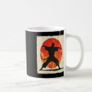 Search for karate silhouette mugs Kung fu