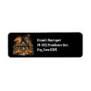 Search for haunted house return address labels Halloween