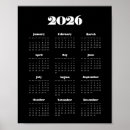 Search for year at a glance calendar posters Yearly