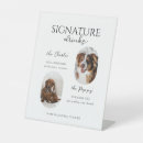 Search for dog signature drink wedding signs Bride