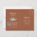 Search for wedding rsvp addressing a postcards Modern