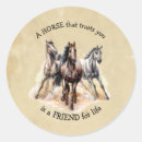 Search for horse round stickers Quote