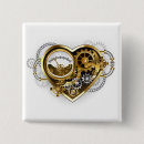 Search for steampunk badges Heart