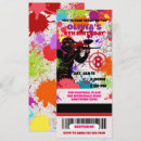 Search for paintball birthday invitations Paint splatter