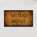 Search for parlour business cards Tattooing