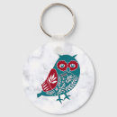 Search for birds vintage key rings Owl