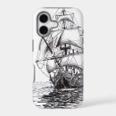 Search for pirate ship iphone cases Black