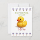 Search for printable games Baby shower bingo